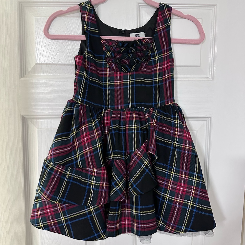 NWT Harajuku Mini Plaid Dress, girls size 6